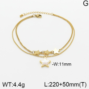 Stainless Steel Anklets  5A9000720vbpb-669