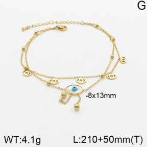 Stainless Steel Anklets  5A9000721vhha-669