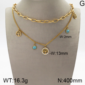 Stainless Steel Necklace  5N4001480vhkb-662