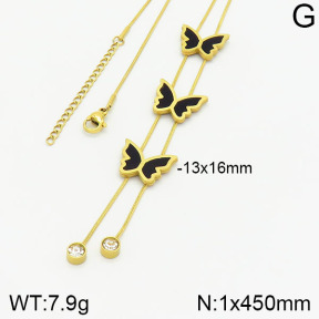 Stainless Steel Necklace  2N4001716bbml-614