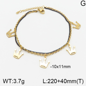 Stainless Steel Anklets  5A9000723vbmb-610
