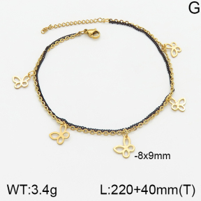 Stainless Steel Anklets  5A9000724vbmb-610