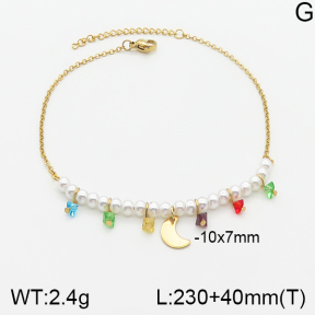 Stainless Steel Anklets  5A9000740vbmb-610