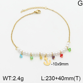 Stainless Steel Anklets  5A9000742vbmb-610