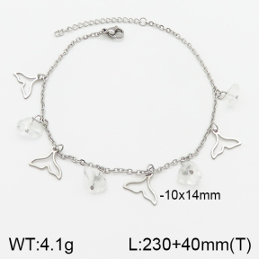 Stainless Steel Anklets  5A9000745ablb-610