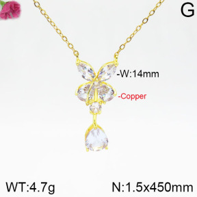 Fashion Copper Necklace  F2N400501vbmb-J71