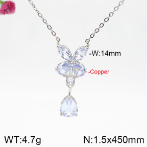 Fashion Copper Necklace  F2N400502vbmb-J71
