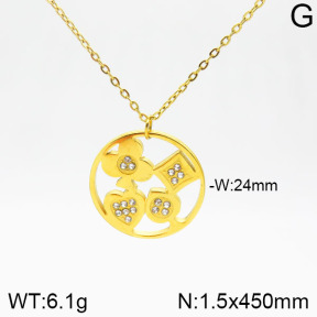 Stainless Steel Necklace  2N4001715bbov-317