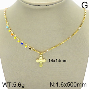 Stainless Steel Necklace  2N4001728ablb-420