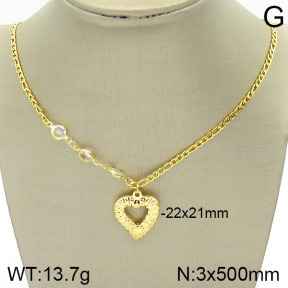 Stainless Steel Necklace  2N4001742vbll-420