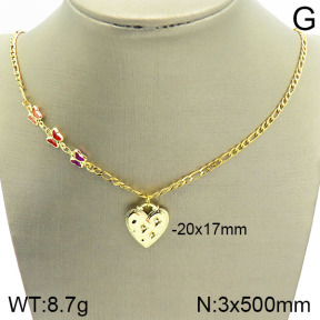 Stainless Steel Necklace  2N4001745vbll-420