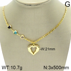 Stainless Steel Necklace  2N4001749vbll-420