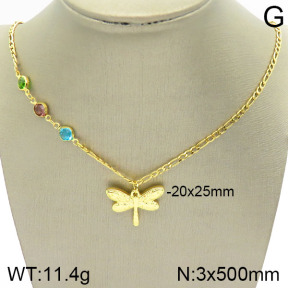 Stainless Steel Necklace  2N4001751vbll-420