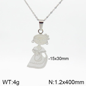 Stainless Steel Necklace  2N2002828vbmb-635