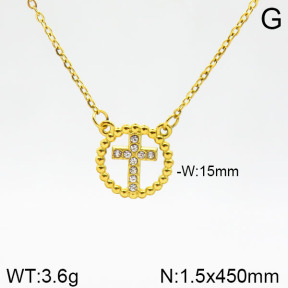 Stainless Steel Necklace  2N4001694bbml-355