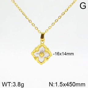 Stainless Steel Necklace  2N4001700vbnl-355