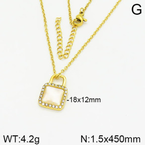 Stainless Steel Necklace  2N4001708abol-355