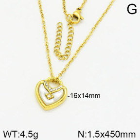 Stainless Steel Necklace  2N4001709abol-355