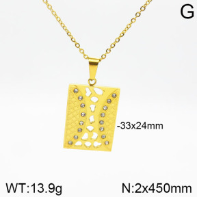 Stainless Steel Necklace  2N4001771bhva-635
