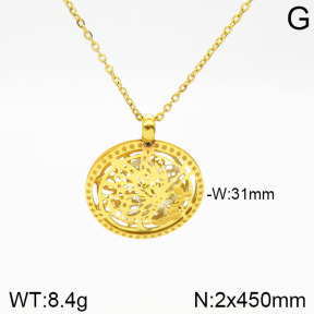 Stainless Steel Necklace  2N4001773bhbl-635