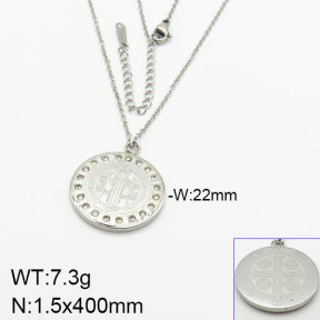 Stainless Steel Necklace  2N4001778bbov-635