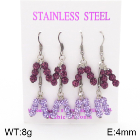 Stainless Steel Earrings  5E4002125aima-254