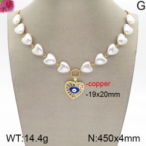 Fashion Copper Necklace  F5N300064bvpl-J158