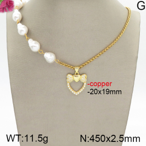 Fashion Copper Necklace  F5N300066vbpb-J158