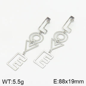 Stainless Steel Earrings  2E2001897vbpb-493