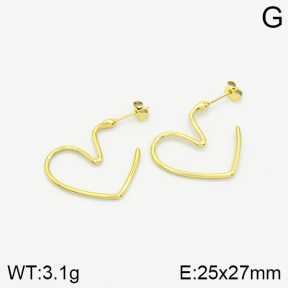 Stainless Steel Earrings  2E2001964bbov-493