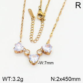 Stainless Steel Necklace  2N4001780bbov-617