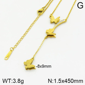 Stainless Steel Necklace  2N4001782vbpb-617