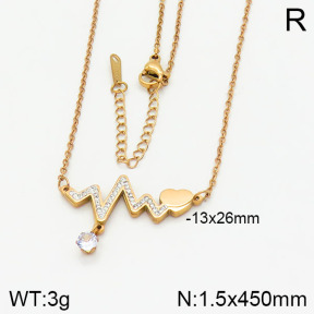 Stainless Steel Necklace  2N4001784vbpb-617