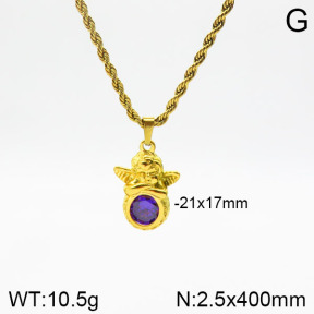 Stainless Steel Necklace  2N4001808vbnb-749