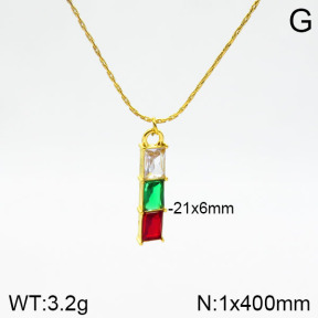 Stainless Steel Necklace  2N4001811vbmb-749