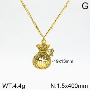 Stainless Steel Necklace  2N4001813bbov-749