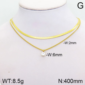 Stainless Steel Necklace  2N4001827vbnb-749