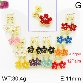 Fashion Copper Earrings  F2E300418vhmv-K01