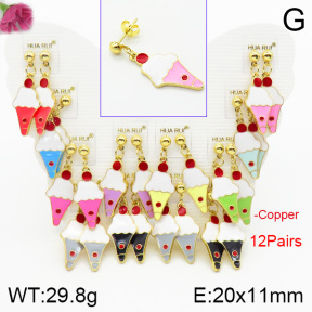Fashion Copper Earrings  F2E300419vhmv-K01
