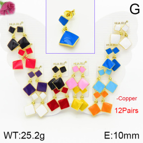 Fashion Copper Earrings  F2E300420vhmv-K01