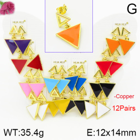 Fashion Copper Earrings  F2E300421vhmv-K01