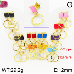 Fashion Copper Earrings  F2E300422vhmv-K01