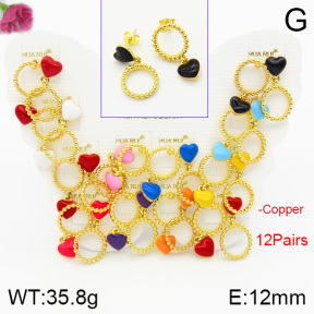 Fashion Copper Earrings  F2E300426vhmv-K01