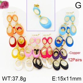 Fashion Copper Earrings  F2E300427vhmv-K01