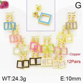 Fashion Copper Earrings  F2E300428vhmv-K01