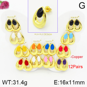 Fashion Copper Earrings  F2E300432vhmv-K01
