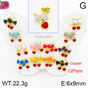 Fashion Copper Earrings  F2E300441vhmv-K01