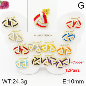 Fashion Copper Earrings  F2E300443vhmv-K01