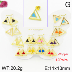 Fashion Copper Earrings  F2E300453vhmv-K01