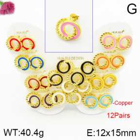 Fashion Copper Earrings  F2E300454vhmv-K01